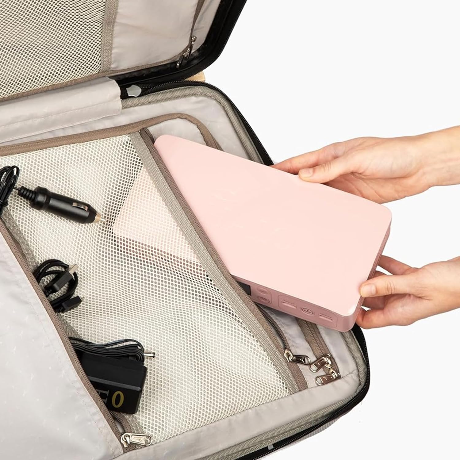 HALO Bolt Air +, Portable Vehicle Jump Starter with Air Compressor, Power Bank with Digital Display Charges Multiple Devices, Bolt Air+ - Image 9