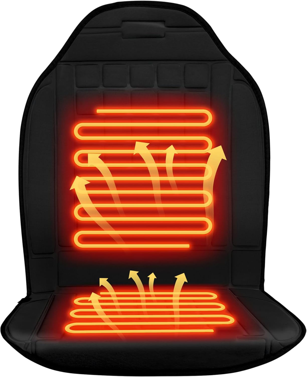 Heated Seat Cover for Winter 1 Minute Fast Heating Pad Seat Warmer Preimum Fabric 2 Models Setting