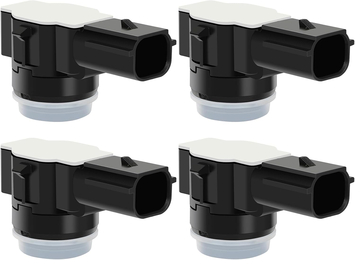 SCITOO 4pcs Reverse Backup Parking Assist Sensors fit for Chevy, for Cadillac, for GMC, for Buick Vehicles - Silverado, Suburban, Tahoe, Yukon XL, Sierra, Escalade, ESV 4.3L 5.3L 6.0L - OE# 52050134